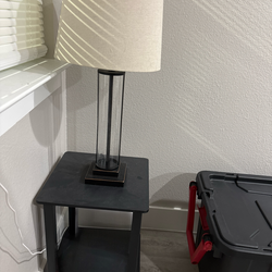 2 Pair End Table and Lamps