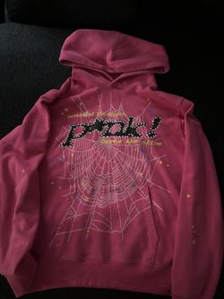 Pink Sp5der hoodie