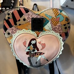 Loungefly Sally Heart Mini Backpack 