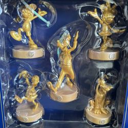 Disney World 50th Ornament Set Magic Kingdom 