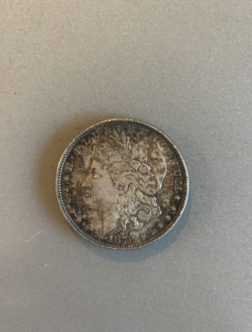 1878 Silver Morgan Dollar Coin