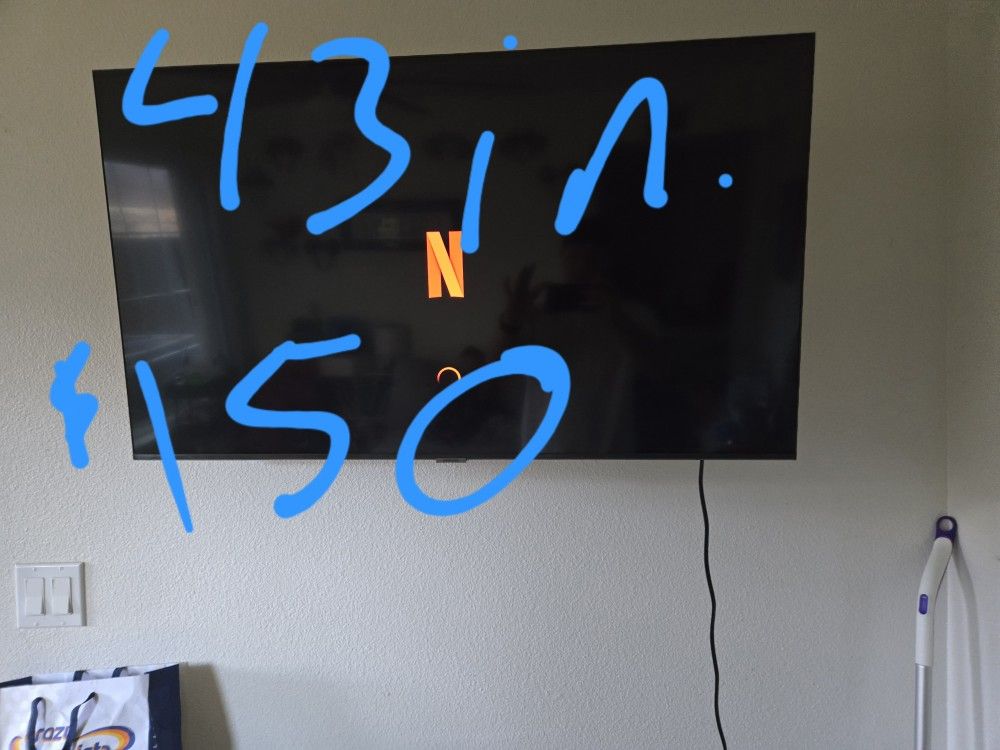 43in Samsung Smart Tv