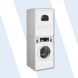 New Speed Queen Stack Washer/Dryer 22 lb Capacity – Gas