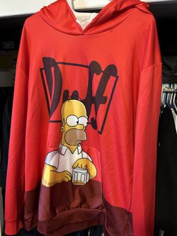 Homer Simpson Duff Sweater