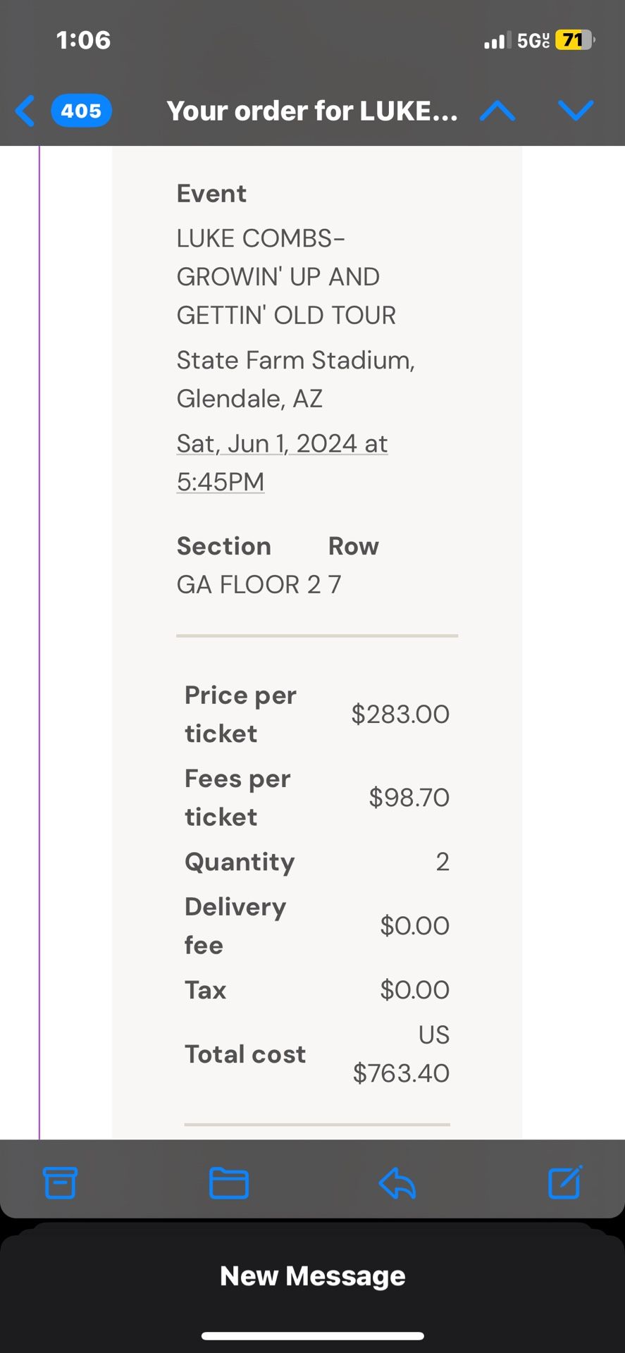 LUKE COMBS TICKETS