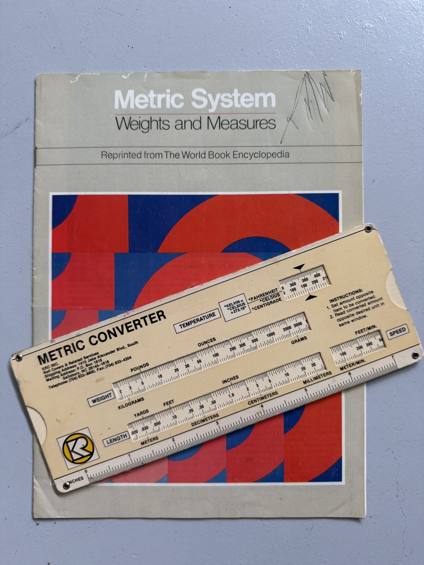 Metric System Book Converter 
