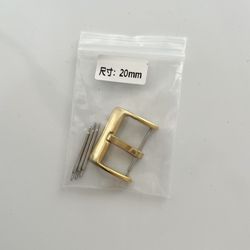 Watch Band Replacement Buckle -Gold  20mm