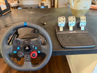 Logitech G29 Racing Steering Wheel + Pedals – PS3 / PS4 / PS5