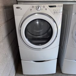 White Whirlpool Electric Dryer