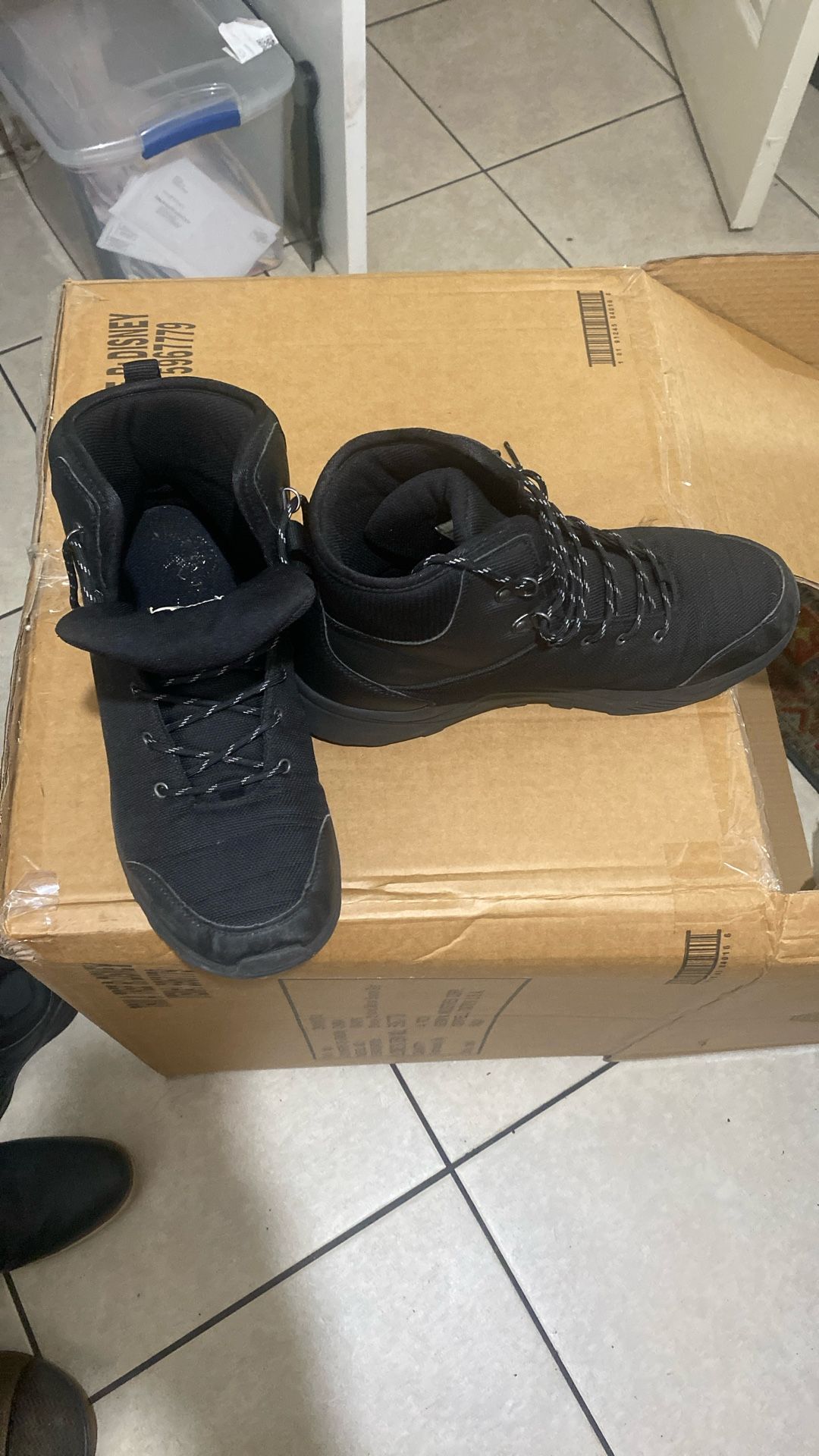 Men Work Boots 13 Black