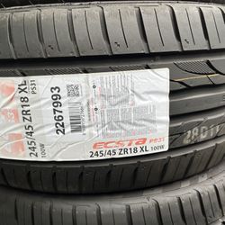 KUMHO ECSTA 245/45R18 TIRES FOR SALE!!!!