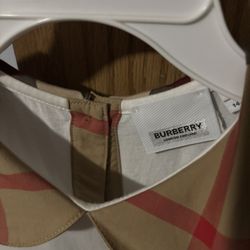 Girls Burberry Dress