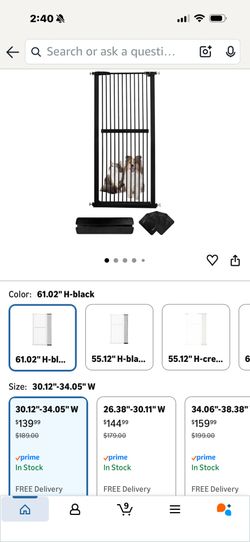 Extra Tall Pet Gate
