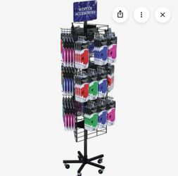 3 sided spinner rack