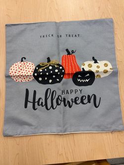 Halloween cushion cover