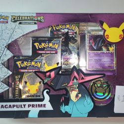 Pokemon 25th Anniversary Celebrations Dragapult Collection Box Sealed