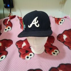 New Era Fitted Cap Size 7 1 /8 