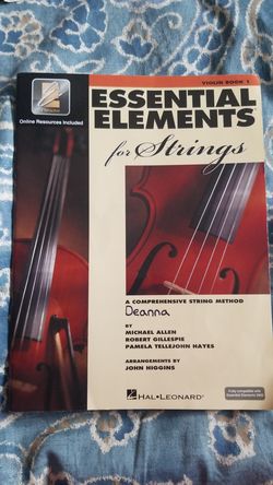 Essential Elements Violin Book 1