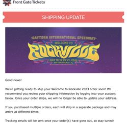 Rockville Daytona Tickets