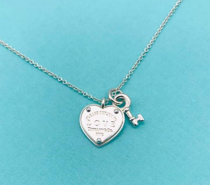 Tiffany and co love necklace