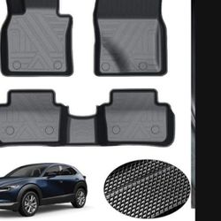 Custom Fit Floor Mats for Mazda CX30 2020-2023 CX-30 Accessories (Fit FWD AWD All Model