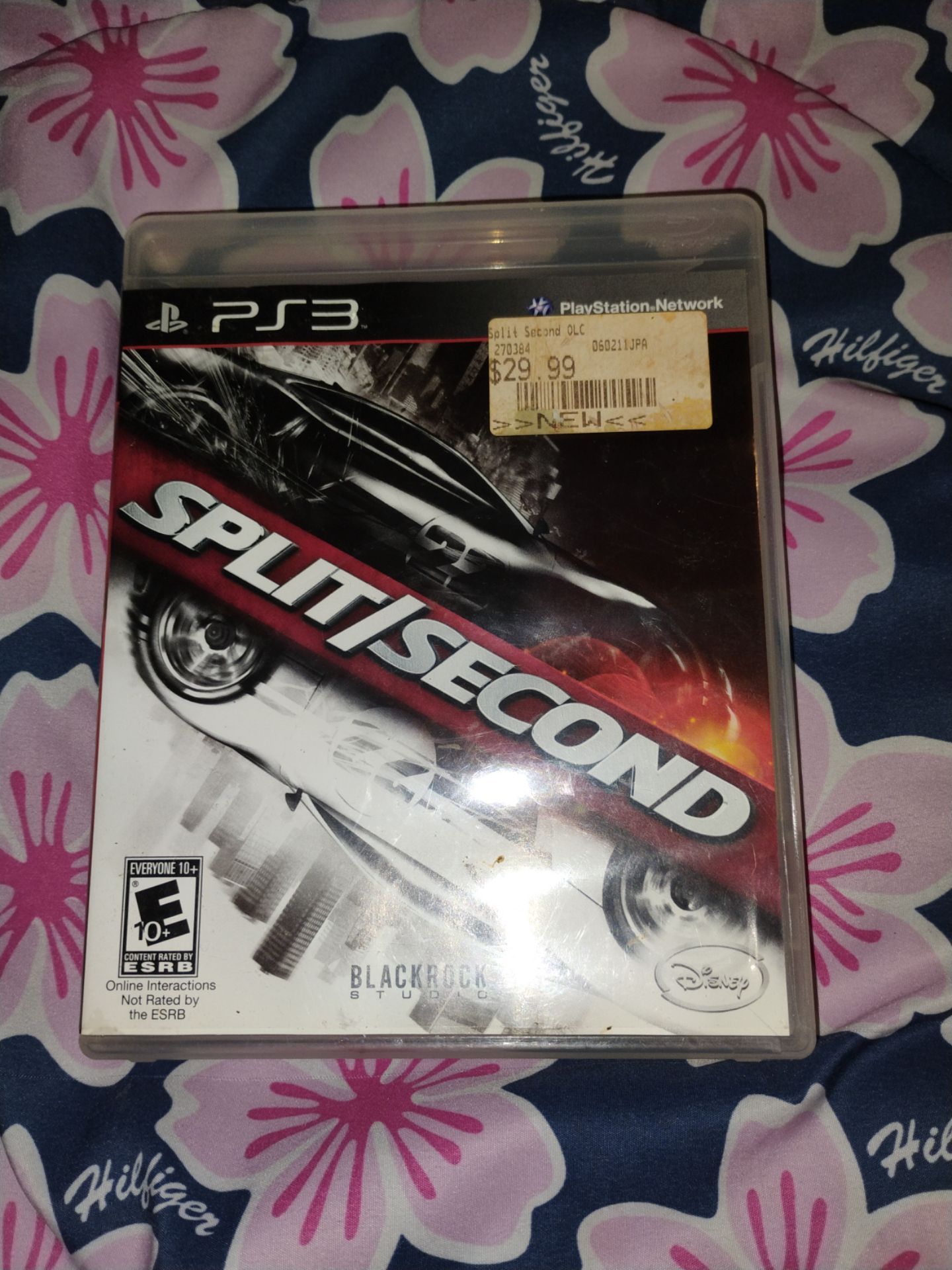 PS3 game SPLIT/SECOND
