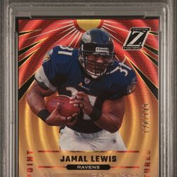 Jamal Lewis 2021 PANINI ZENITH HIGH POINT SIGNATURES [#128/149] PSA 9 AUTO 10 (only available on E (BAY)