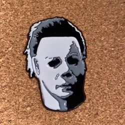 Michael Myers Halloween enamel pin