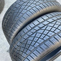 Pair of 2 Continental ExtremeContact 255/45/18 ( 103 Y ) with excellent tread 