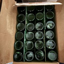 Box Of Heineken Bottles