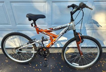 24” Dual Suspension Mountain Bike 