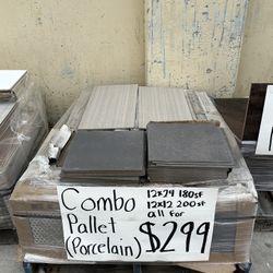12x24 And 12x12 Porcelain Tile 