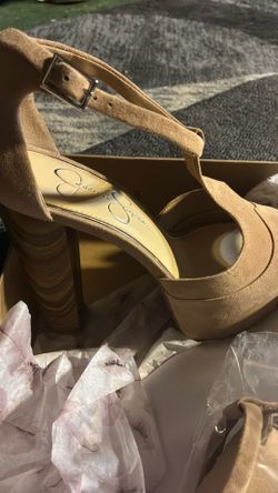 Jessica Simpson high wedge shoes