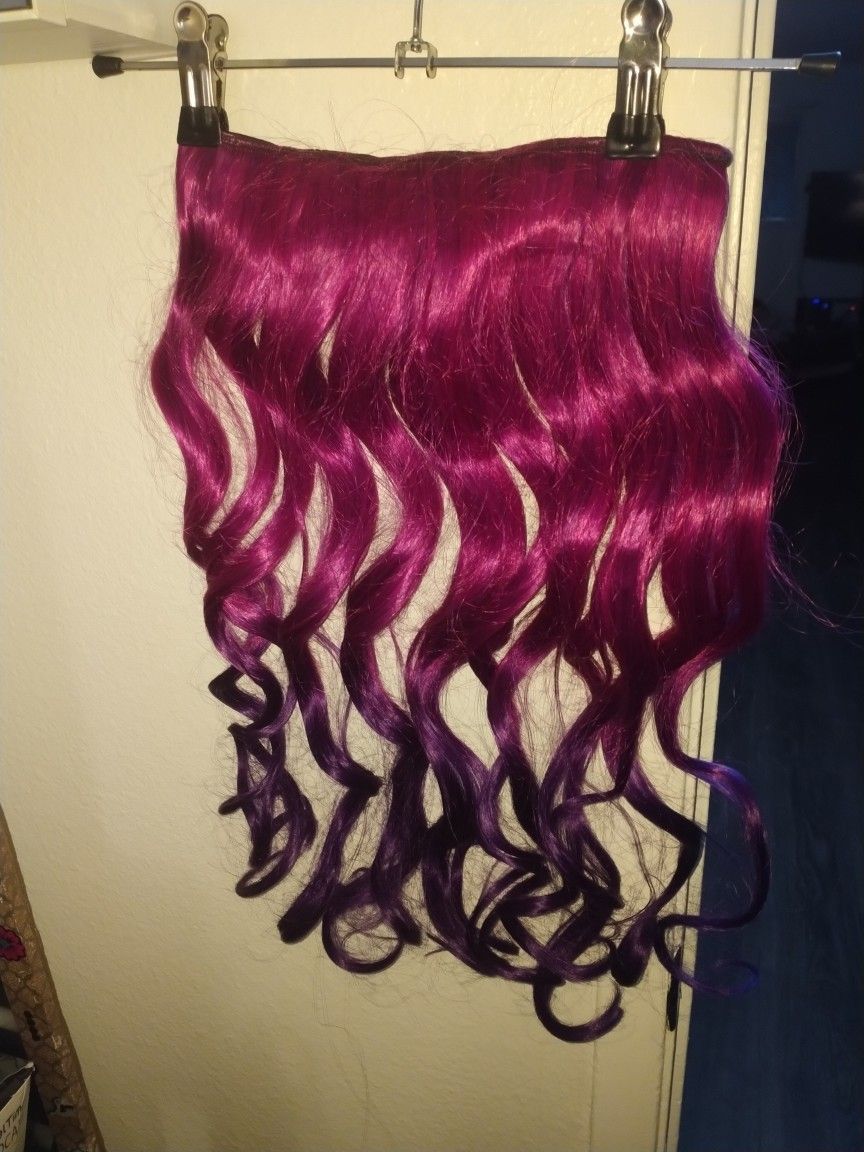 New One Piece Clip In Hair Extension