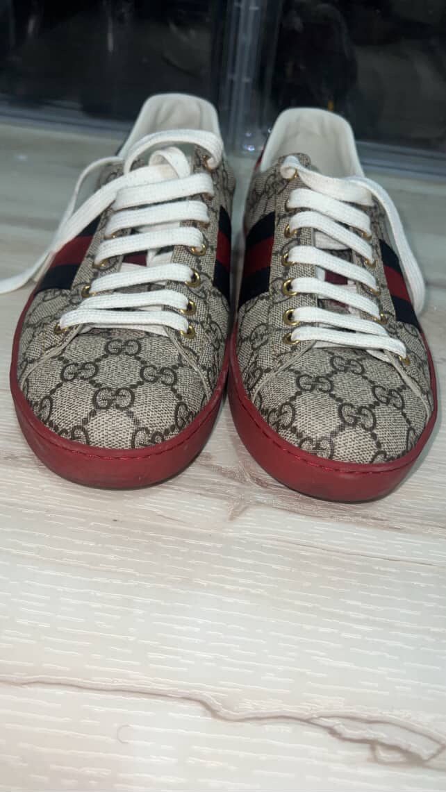 Gucci Ace GG Supreme Red