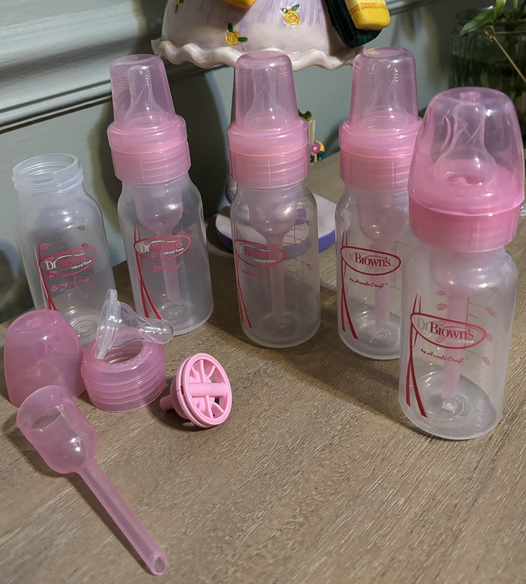 Dr. Brown's bottles and formula mixing pitcher