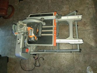 Rigid 12amp 8in tile cutter