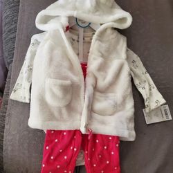 Baby Girl 3pc Outfit
