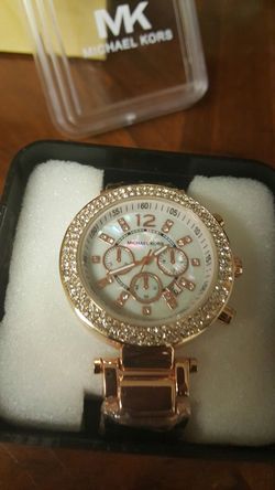 Original Michael Kors diamond watch Unisex