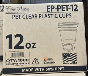12 OZ PET CUP