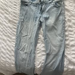 Men’s ASOS Light Blue Wash Skinny Jeans - 34 x 32.