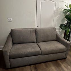 Crate & Barrel Fuller Queen Sleeper Sofa (Storm) – Great condition