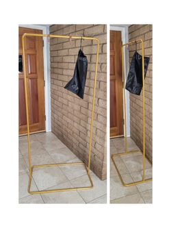 Gold Wedding Sign Banner Display Stand