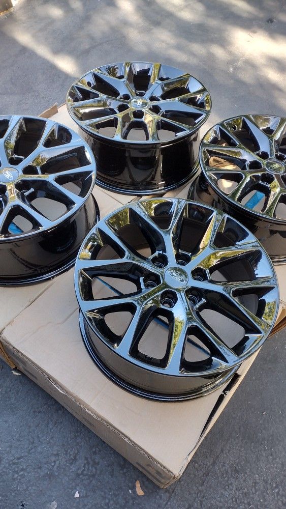 20" Ford F150 Expedition Limited Black Stock Wheels Rims