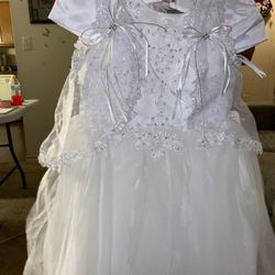 Baptism Dress Size 3T