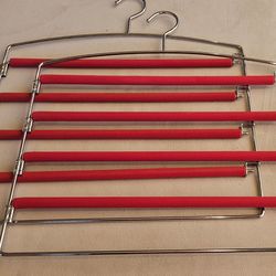 Multi-Tier (4-Tier) Space-Saving Pant/Slack Hanger (2 pack)