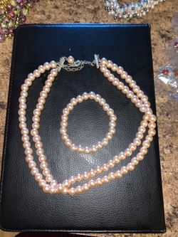 Necklace and bracelet