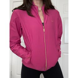 Nike Pink Zip Up Jacket