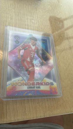 Lennart Karl Bayern Munich rookie card wonderkids