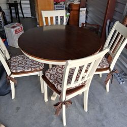 Table And 4 Chairs